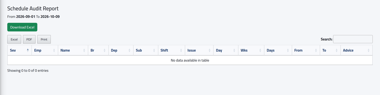 Read the findings — Schedule audit