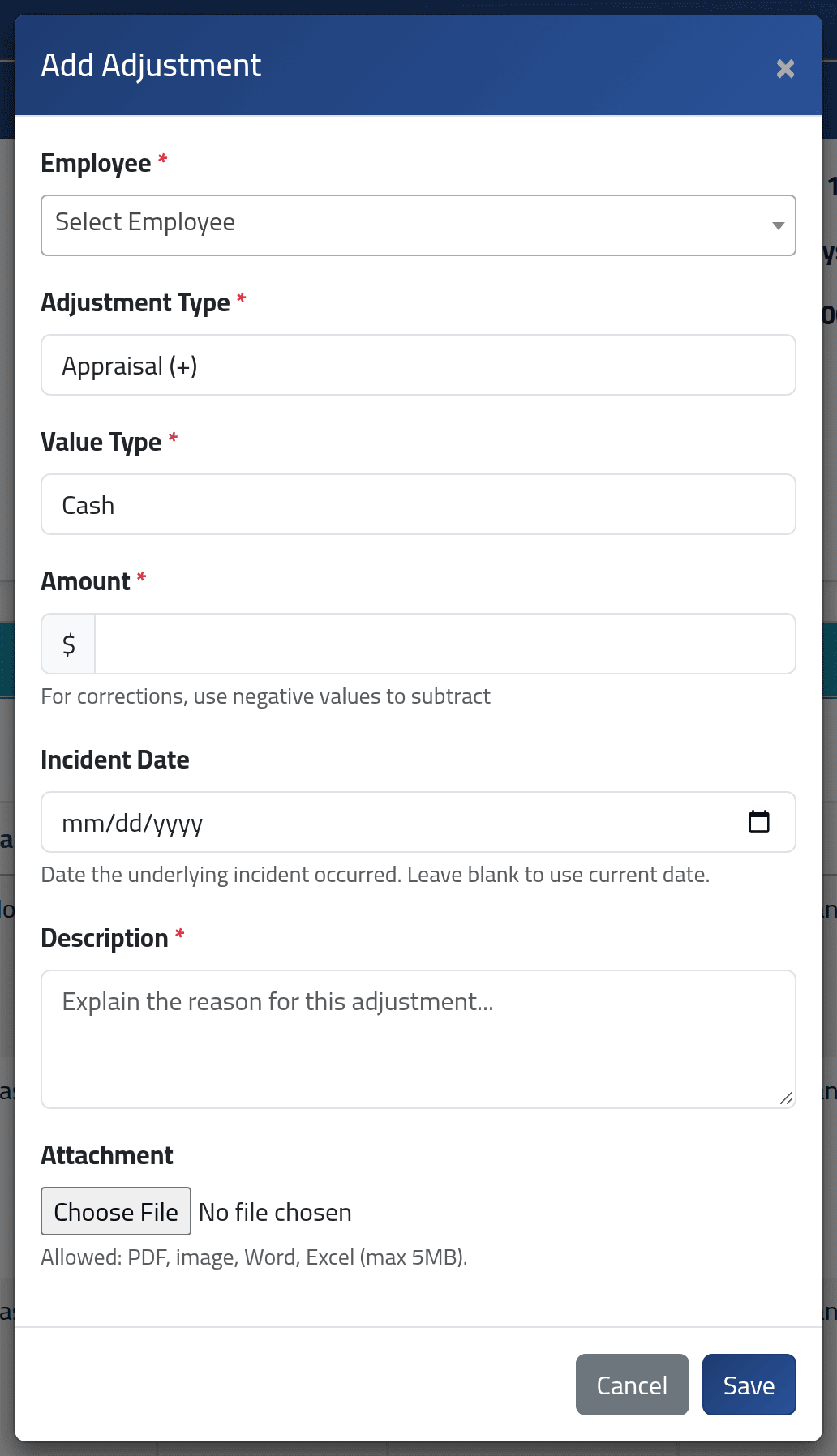 Add one — Adjusting one period's pay