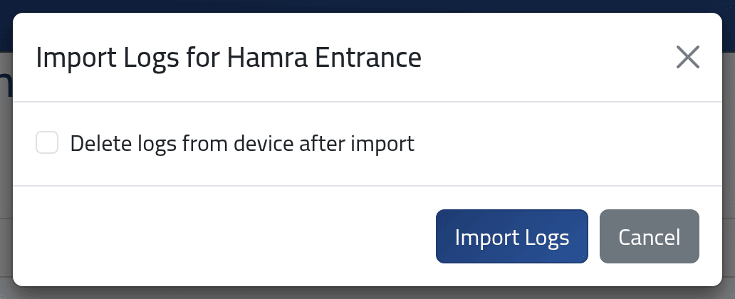 Import — Fetching punches from a clocking machine